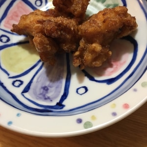 普通の鶏のからあげ